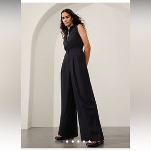 ATHLETA BROOKLYN HEIGHTS WIDE LEG JUMPSUIT SIZE 8